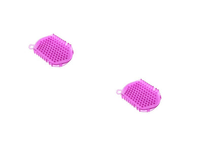 Double-sided meridian massage bath brush