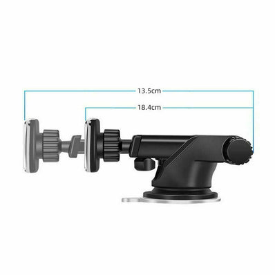 Dual Suction Cup Magnetic Phone Holder