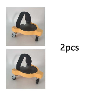 Sliding knee pads