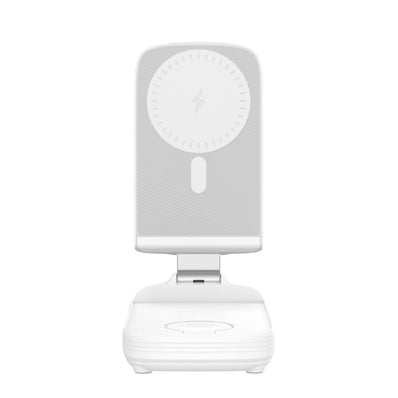 Three-in-one Magsafe Wireless Fast Charging Folding Mobile Phone Magnetic Bracket Vertical Power Bank