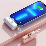 Mobile charger-Wireless Capsule Charging Bank 10000mA