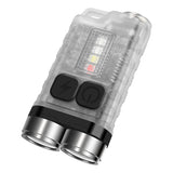 Portable Keychain Light Waterproof Magnetic Work Light Rechargeable Flashlight