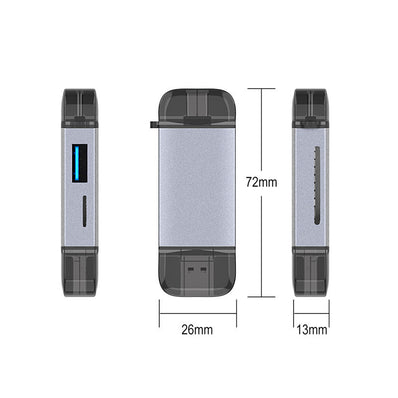 Multi-Function Card Reader Universal For Computer And Mobile Phone