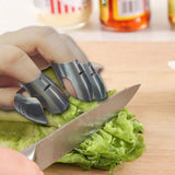 Stainless Steel Finger Guard Protect 4pcs