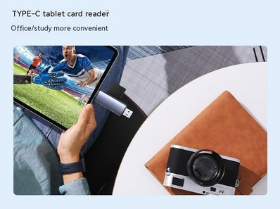 Multi-function In One Large Sd Memory Card Conversion Tf  Type-c Computer Card Reader