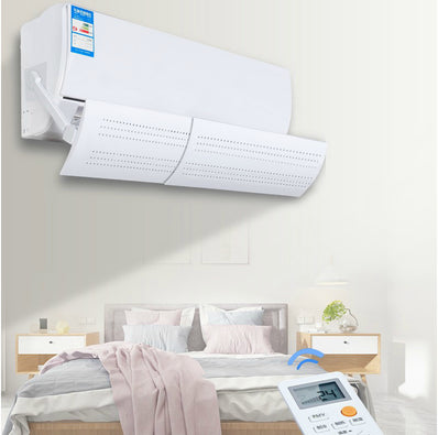Retractable Air Conditioner Windshield To Prevent Direct Blowing Home