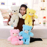 Creative Light Up LED Teddy Bear Stuffed Animals Plush Toy Colorful Glowing