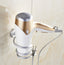 Hair Dryer Holder Bathroom Wall Storage Shelf Organizer Stand Hooks