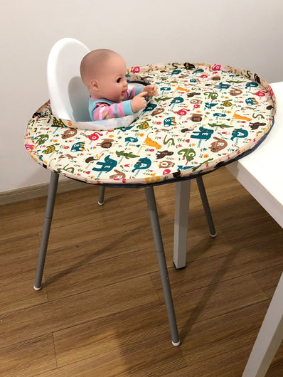 Baby eating chair & mat