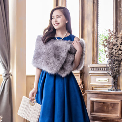 Faux Fur Shawl Autumn And Winter New Fashion Jacket