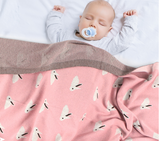 European And American Super Soft Knitted Baby Blanket