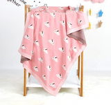 European And American Super Soft Knitted Baby Blanket