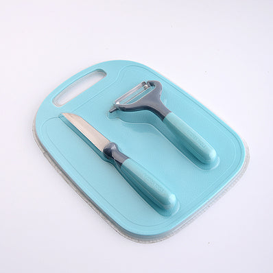 Ceramic Fruit Knife Peeler Cutting Board (3 in 1)