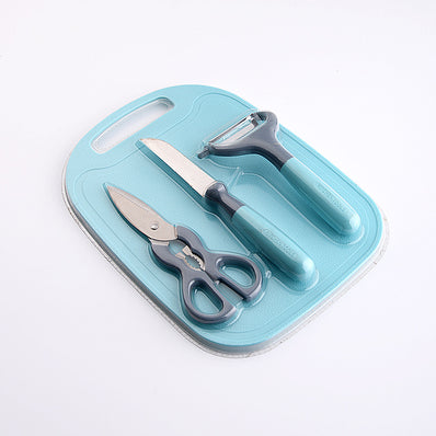 Ceramic Fruit Knife Peeler Cutting Board (3 in 1)