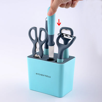 Ceramic Fruit Knife Peeler Cutting Board (3 in 1)