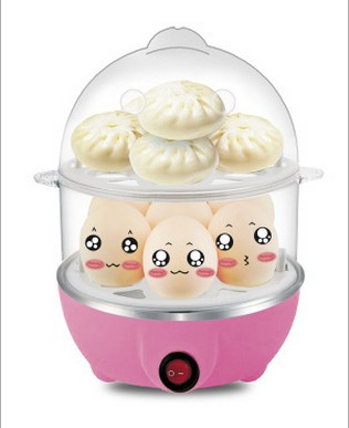 Egg cooker and steamer (14 egg double-layer )