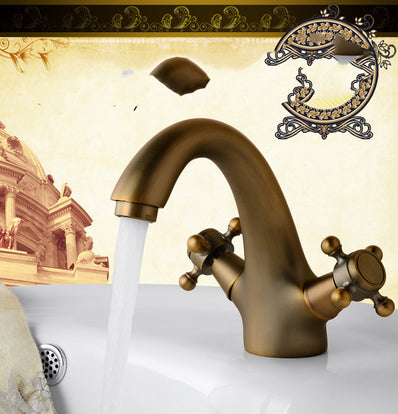 Antique washbasin faucet