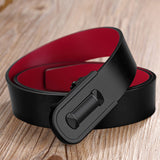 Classic Buckles Men's leather belt
