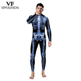 Bodysuit Skull Halloween Costumes