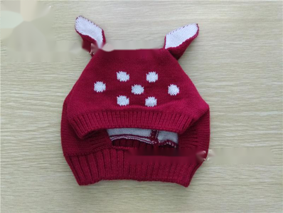 Fashion Fawn Woolen Cute Plum Hat