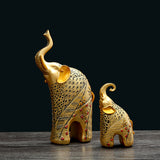 Antique Mother and Child Elephant Decoration | Unique gift sets