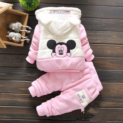 Cotton autumn and winter outfits