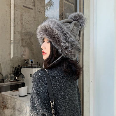 Woolen Knitted Ear Caps