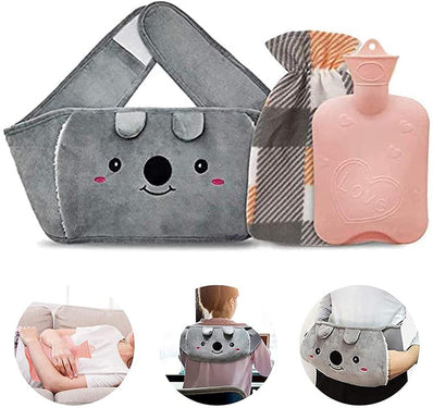 Hot Water Bottle Belt Three-piece Set