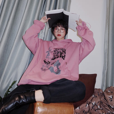 Lazy Hooded Sweatshirt