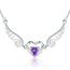 Angel Wings Necklace Pure Silver Jewelry