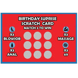 Valentine's Day Game Scratch Card