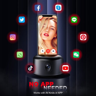 Auto-Face Tracking Camera Mount 360 Degree