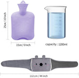 Hot Water Bottle Belt Three-piece Set