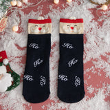 Autumn and winter cartoon christmas socks