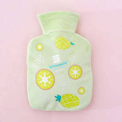 Fruit plush hot water bottle