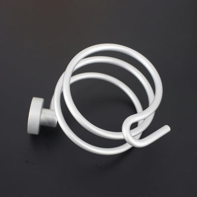 Hair Dryer Holder Bathroom Wall Storage Shelf Organizer Stand Hooks