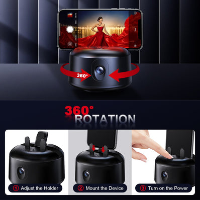 Auto-Face Tracking Camera Mount 360 Degree