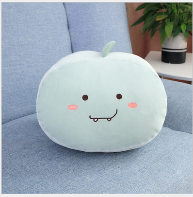 Cute cartoon down cotton winter warm pillow