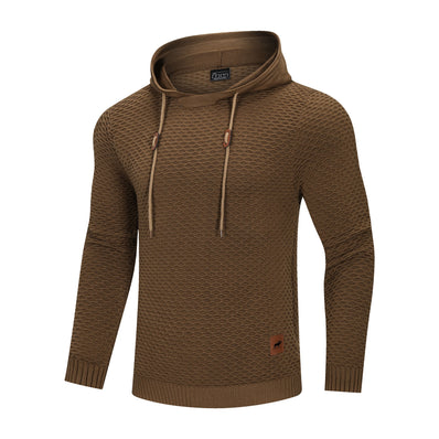 Sports Elastic Men Casual Hoodies