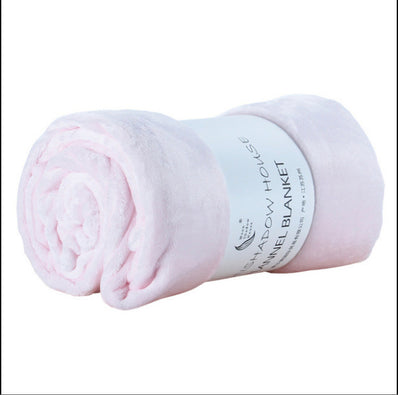 Autumn / Winter Cashmere Blanket Solid Color Fake Fur Single Sofa Blankets