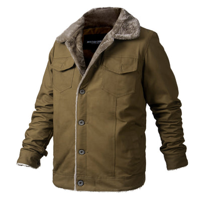 Fashion Warm Casual Korean Coat Foreign Trade Men's Clothing