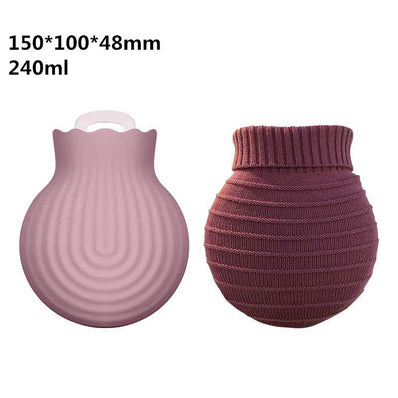 Cute Silicone Hot Water Bottle Hand Warmer