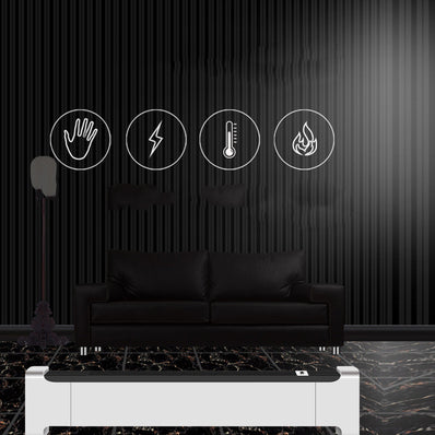 Home Fashion Simple Remote Control Electric Heater