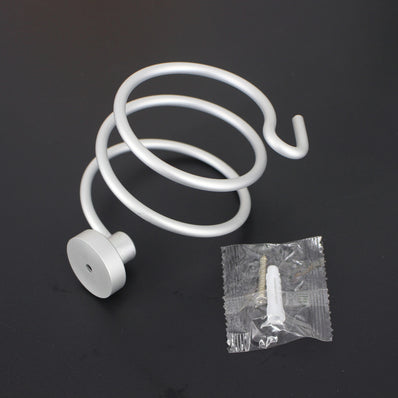 Hair Dryer Holder Bathroom Wall Storage Shelf Organizer Stand Hooks