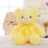 Creative Light Up LED Teddy Bear Stuffed Animals Plush Toy Colorful Glowing