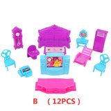 Children's Play House Furniture Decoration Modeling