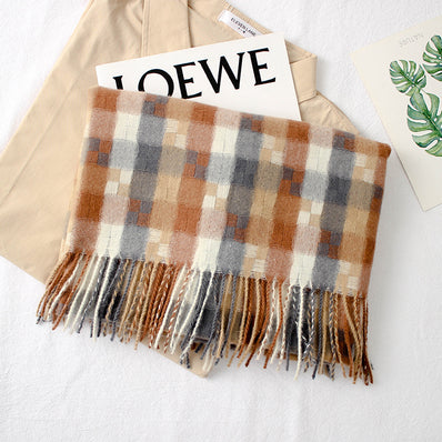 Fashion Autumn And Winter New Warm Shawl Scarf