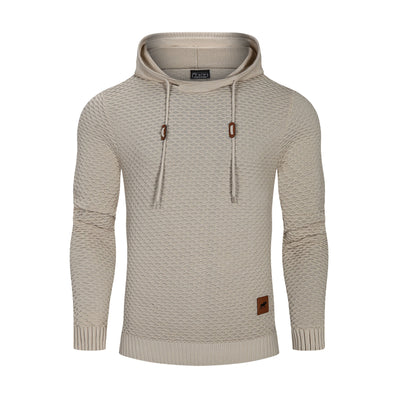 Sports Elastic Men Casual Hoodies