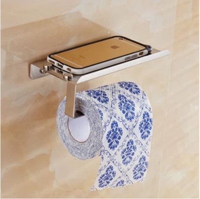 Aluminum Thickened Toilet Paper Holder