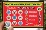 Valentine's Day Game Scratch Card